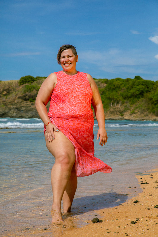 Seashore Sarong - Flora Criolla